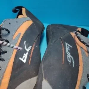 Bufo Climbing Shoes Size 11 EUC Orange Gray Lace-Up Rock Bouldering Gym Gear Bufo | Shoes | Bufo Climbing Shoes Size 1 Euc Orange Gray  main image 2